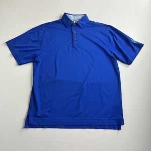 FootJoy FJ Lago Mar Country Club Poloshirt Größe M Kurzarm Golf Logo - Bild 1 von 10