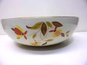 Hall Jewel Tea Autunno Modello Foglia Ciotola 9" - Foto 1 di 1