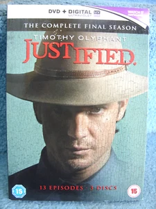 Justified Final Season (DVDR2) 3Discs 2015 Timothy Olyphant 558mins (BARGAIN) - Imagen 1 de 6