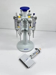 7 Eppendorf Research Plus Pipetten Set 2,5 10 20 100 200 1000 uL + 12 Kanal 300 - Bild 1 von 10