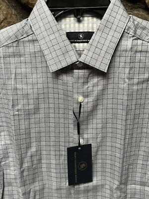 HART SCHAFFNER MARX Plaid Short Sleeve Shirt Mens M,L,XL Cotton NWT$89 ST5WH400 - Image 1 of 4