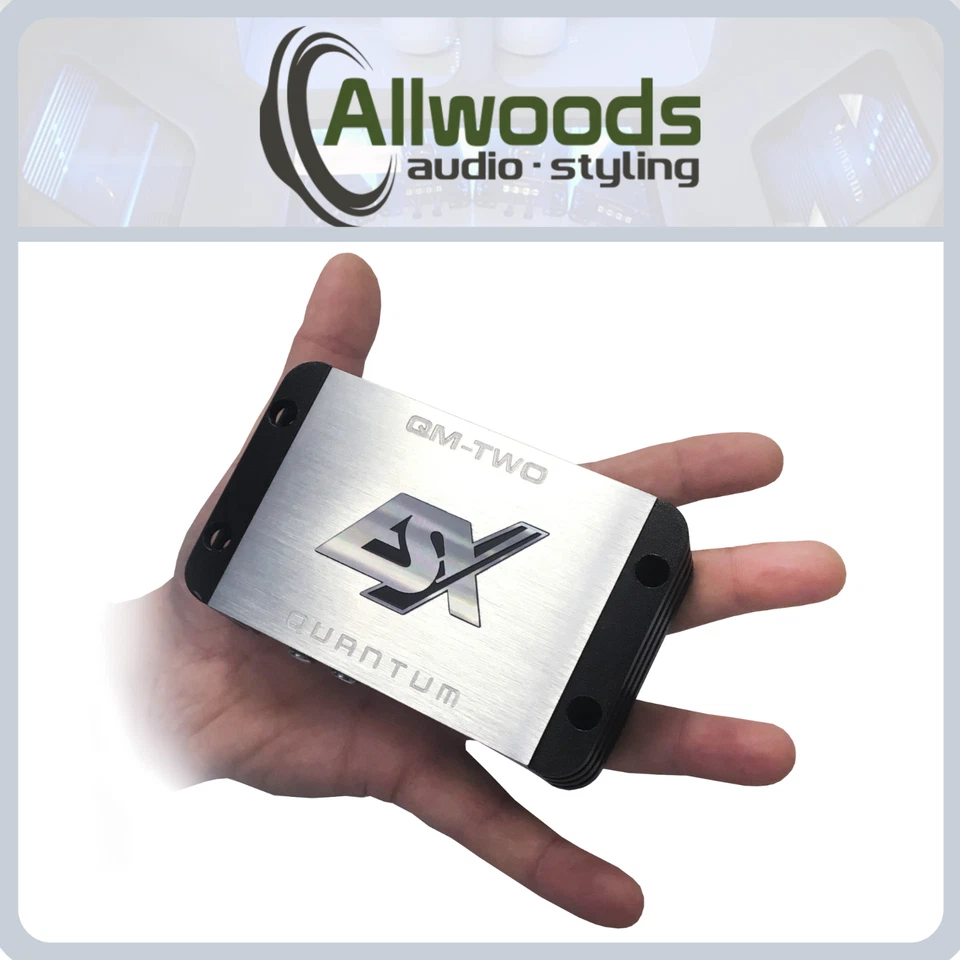 ESX QM-TWOv2 2CH Class D Digital Micro amplifier 300w RMS - Image 1 of 4