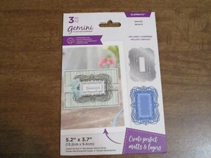 GEMINI PAPERCRAFT DIE ELEMENTS BRONTE - Picture 1 of 2