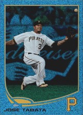 2013 (PIRATES) Topps Silver Slate Blue Sparkle Wrapper Redemption #31 Tabata