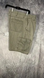 wrangler cargo shorts Men’s Size 36 Beige Cotton Washwear - Picture 1 of 10