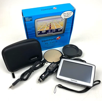 TomTom XL 330S GPS Navigation System with Accessory Bundle EUC - Image 1 of 4