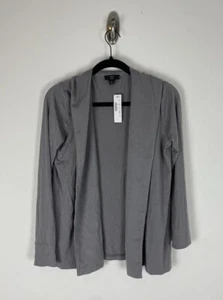 Neu mit Etikett J. Crew 365 Strickjacke Pullover Gr. XS Damen grau langarm vorne offen - Bild 1 von 10