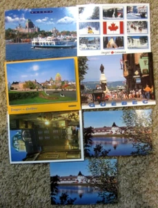 Lot of Seven Canadian Post Cards, All Unused - Picture 1 of 4