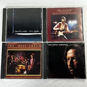 Eric Clapton Cream 4 CD LOT Journeyman From The Cradle Strange Brew Timepieces - Imagen 1 de 12
