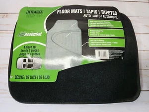 Kraco Floor Mats 2 Piece BACK MATS ONLY CN1404 Universal Black Anti-Slip READ - Picture 1 of 8