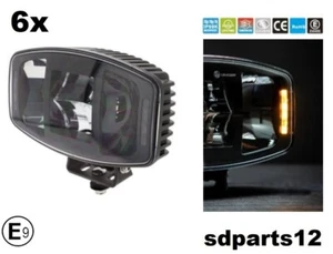 6x Faro da Lavoro LED 100W 25cm 10000LM Fuoristrada Auto - Afbeelding 1 van 13