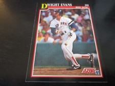 dwight evans (boston red sox - dh) 1991 score CARD #225 mint condition