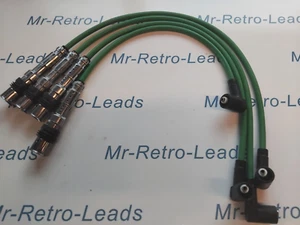 GREEN 8MM PERFORMANCE IGNITION LEADS FITS THE BEETLE GOLF POLO 1.2 TSi TFSi HT - Picture 1 of 4