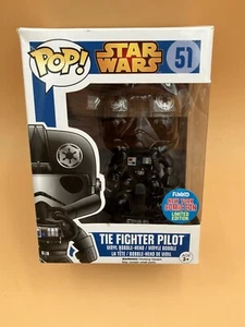 Funko Pop! Vinyl: Star Wars Tie Fighter Pilot (Chrome) New York Comic Con (NYCC) - Picture 1 of 12