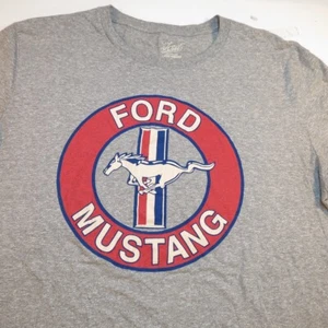 FORD LUCKY BRAND Classic Style MUSTANG CAR TEE T SHIRT Mens L - Picture 1 of 3