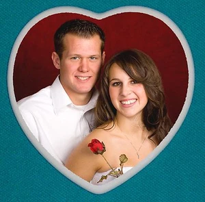 6"x 6" Porcelain Ceramic Photo Picture Memorial Outdoors Cemetery Headstone - Picture 1 of 2