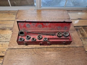 Reed L515 Thru-Bolt Standard Utility Socket Set 02285 L51/ L500 Handle Os186 - Picture 1 of 9
