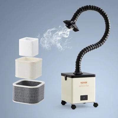 Aspiratore fumi di saldatura 100W assorbitore fumi di saldatura 240m³/h aspirazione fumi di saldatura - Immagine 1 di 4