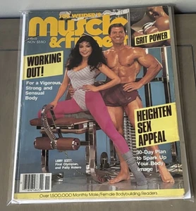 Larry Scott/Patty Kotero - Muscle & Fitness Bodybuilding Magazine November 1982 - Bild 1 von 2