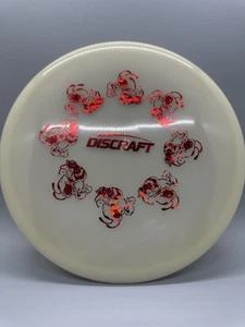 Discraft Buzzz MEGA GLO SAMPLE RUN 177+g Infinite Discs Collab LIMITED MISPRINT - Picture 1 of 2