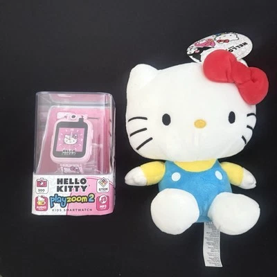 Sanrio - PlayZoom Hello Kitty Kids' Smartwatch & Plush - Photo 1/4