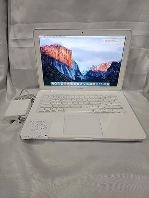 2009 Apple MacBook 13-inch Laptop 2.4GHz Intel Core 2 Duo 2GB  - Image 1 of 4