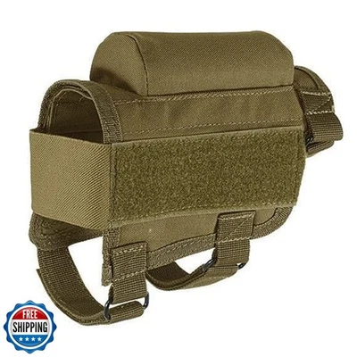 Viriber Cheek Riser Tactical Bullet Holder Bag with Adjustable Straps for Sho - Image 1 of 3