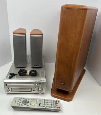 RARE Denon ADV-M51 CD Receiver SC-A3L Speakers DSW-3L Subwoofer Parts/Repair - Image 1 of 4