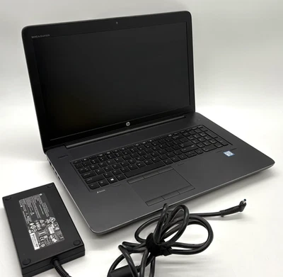 HP ZBook 17 G4 Xeon E3-1535M v6 32GB 512GB NVMe 1TB HDD Quadro P4000 J11788 - Image 1 of 4