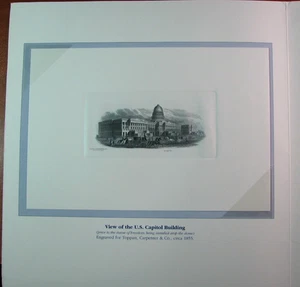 Philatelic and Numismatic Card 152-154 Die Proofs "The Story of Freedom" H337 - Picture 1 of 4