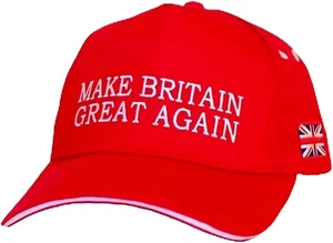 Make Britain Great Again Cap | Embroidered Union Jack | Patriotic Hat UK - Picture 1 of 1