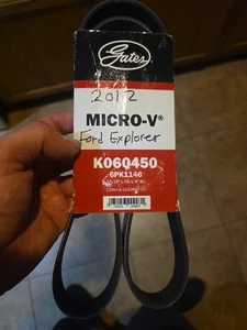 Serpentine Belt-Premium OE Micro-V Belt Gates K060450 , 6PK1146 - Foto 1 di 3