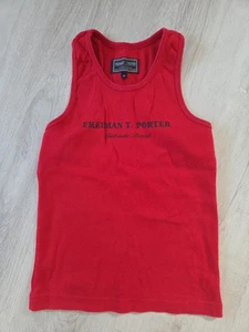 Freeman T Porter Top S/M rot Damen Vintage Shirt Hemd - Bild 1 von 3