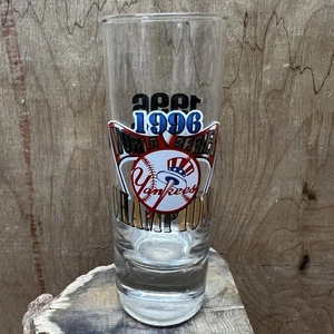 Shot Glass Serie Mundial 1996 New York Yankees Champions - Imagen 1 de 3