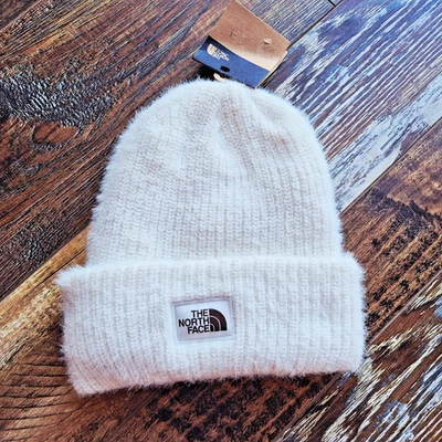 NUEVO CON ETIQUETAS The North Face Salty Bae Forrado Gorro Puño Gardenia Blanco Para Mujer Talla Única Foto 1 de 4