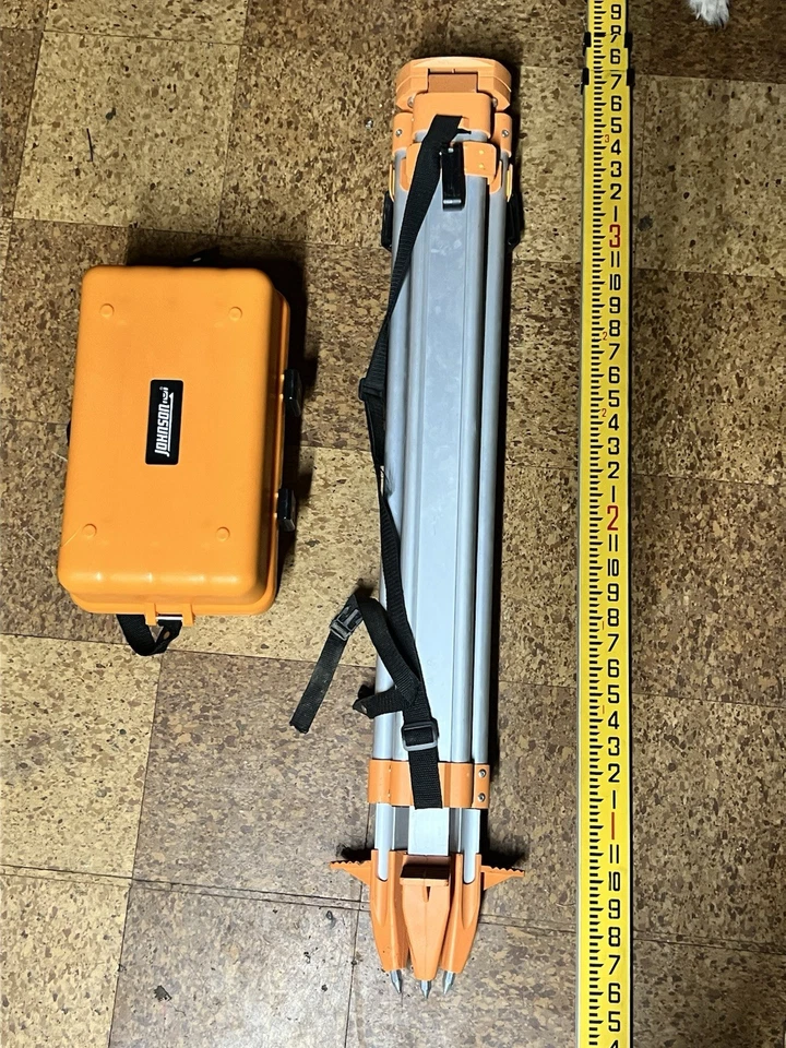 Johnson Level & Tool 40-6910 22X Nivel de tránsito para constructores, rango 200 pies Foto 1 de 4