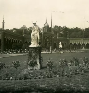 Denmark Copenhagen Tivoli Gardens Statue Old NPG Stereo Photo 1900 - Bild 1 von 3