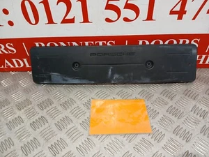 OEM PORSCHE 718 992 GT4 / SPYDER FRONT NUMBER PLATE HOLDER 2019-2023 982807287D - Picture 1 of 9