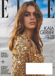 Elle Magazine Kaia Gerber Spring Fashion TikTok Star Jordan Turpin Accessories . - Picture 1 of 12
