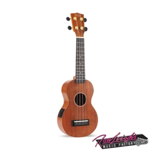 Mahalo MJ1VTTBR Java Series Soprano Electric Ukulele in Natural Semi Gloss - Picture 1 of 1