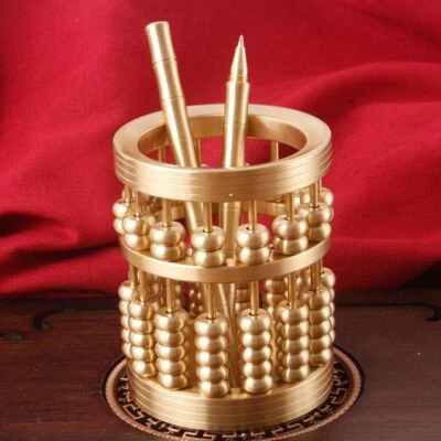 Подарочные украшения держатель для ручек латунь четыре сокровища учебы канцелярские принадлежности - Изображение 1 из 4