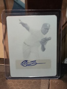 2016 Leaf National Showcase Autographs Yellow Plate #BA171 Chris Joaquim  1/1