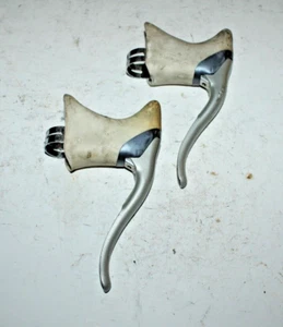 Shimano 105 Vintage Brake Lever Set 23.8-24.2mm BL-1055 Touring Road USA Ship - Picture 1 of 17