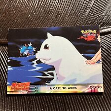A Call To Arms #16 Non-Holo   Topps Mewtwo Strikes Back Pokemon Card