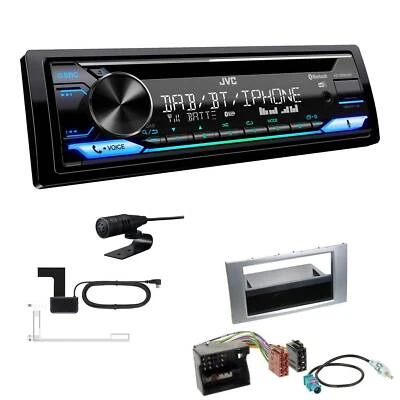 JVC KD-DB922BT Radio DAB Bluetooth für Ford Transit 2006-2013 silber mit Canbus - Bild 1 von 4