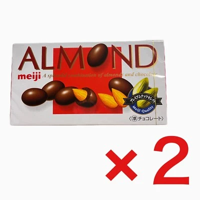 Meiji Almond Chocolate MIlk Chocolate Almonds japan - Image 1 of 2