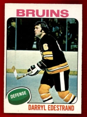 1975-76 O-Pee-Chee #11 Darryl Edestrand EXMT - Image 1 of 2