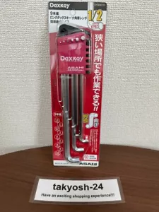 ASAHI DX2000 Tools Long Daxkey Hex Wrench Set 9 piece DYS0910 Good Design Japan - Picture 1 of 9