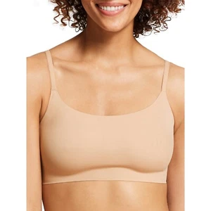 True&Co True Everybody Scoop Bra L Wire-Free Removable Pads, Nude - Picture 1 of 4