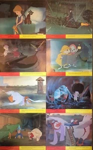 WALT DISNEY THE RESCUERS 8x 8x10" Original UK Lobby Cards 1977 - Picture 1 of 9